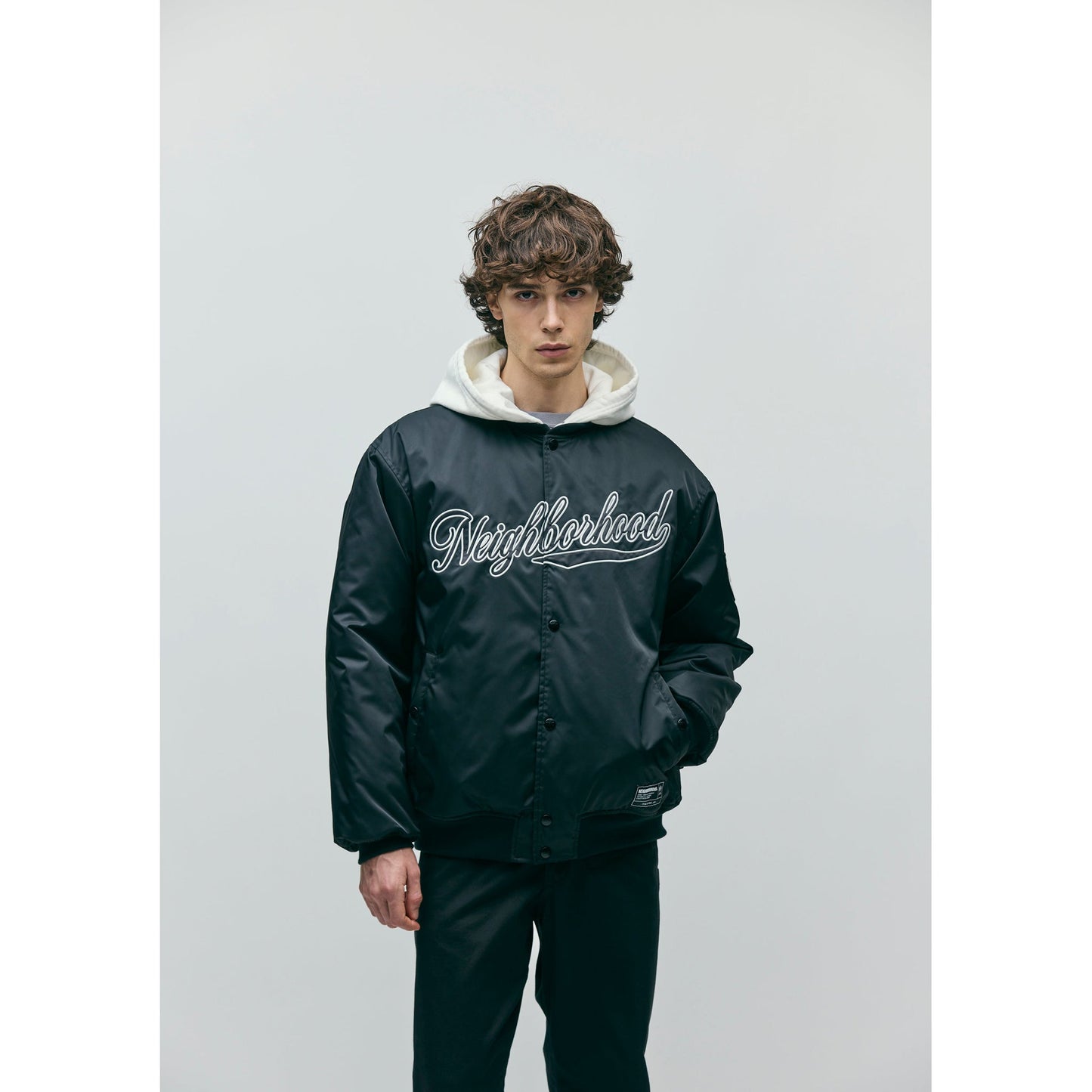 BASEBALL JACKET / NAVY