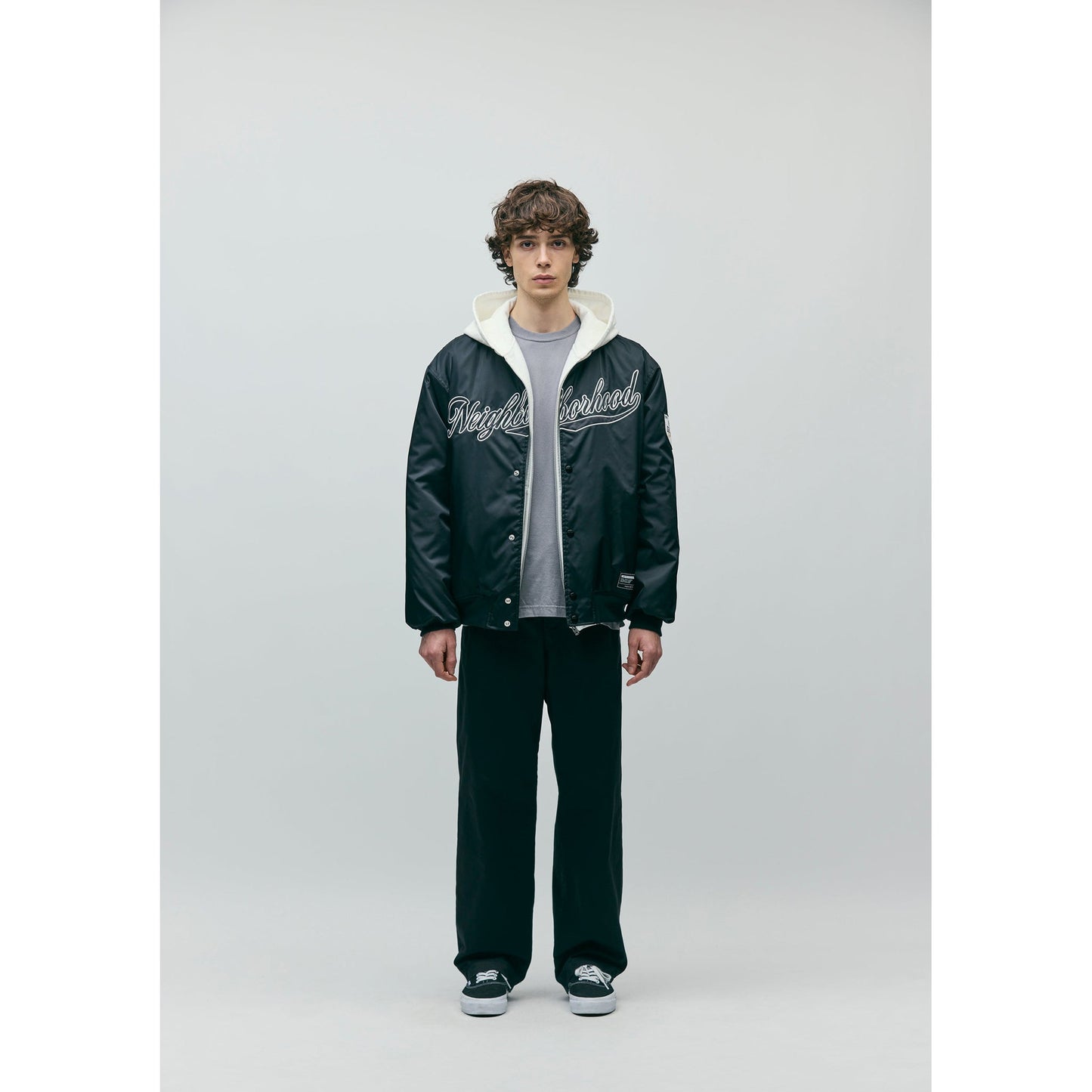 BASEBALL JACKET / NAVY
