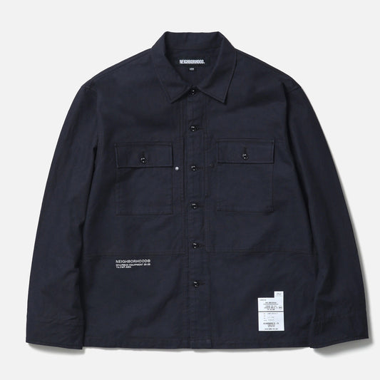 FATIGUE SHIRT LS / BLACK