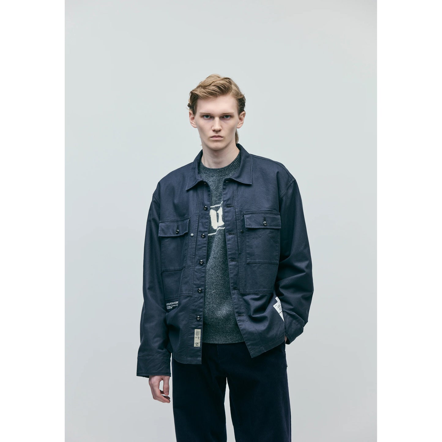 FATIGUE SHIRT LS / BLACK