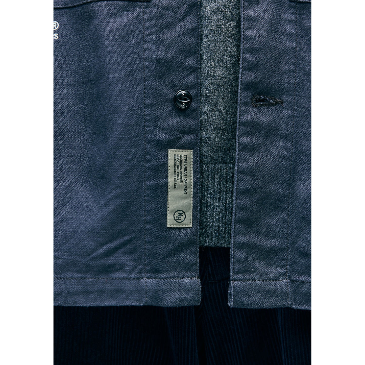 FATIGUE SHIRT LS / BLACK