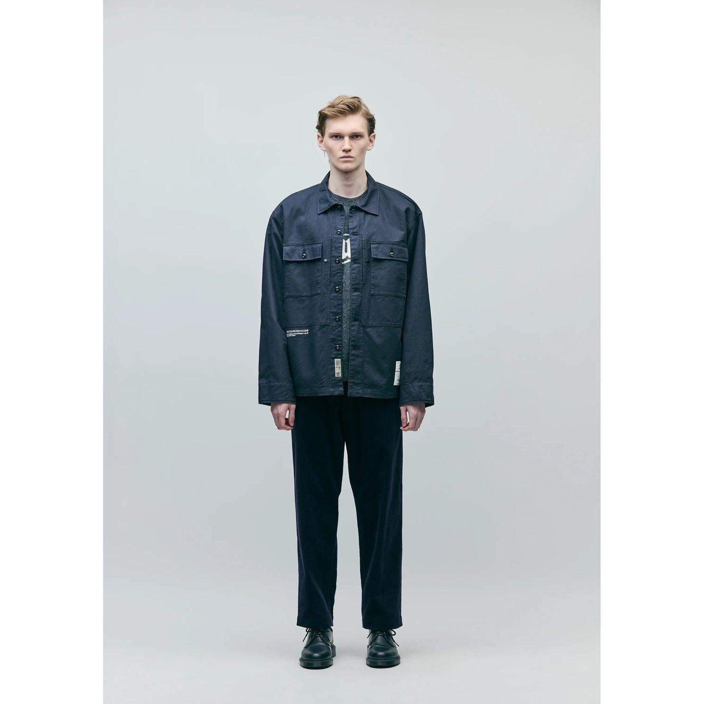 FATIGUE SHIRT LS / BLACK