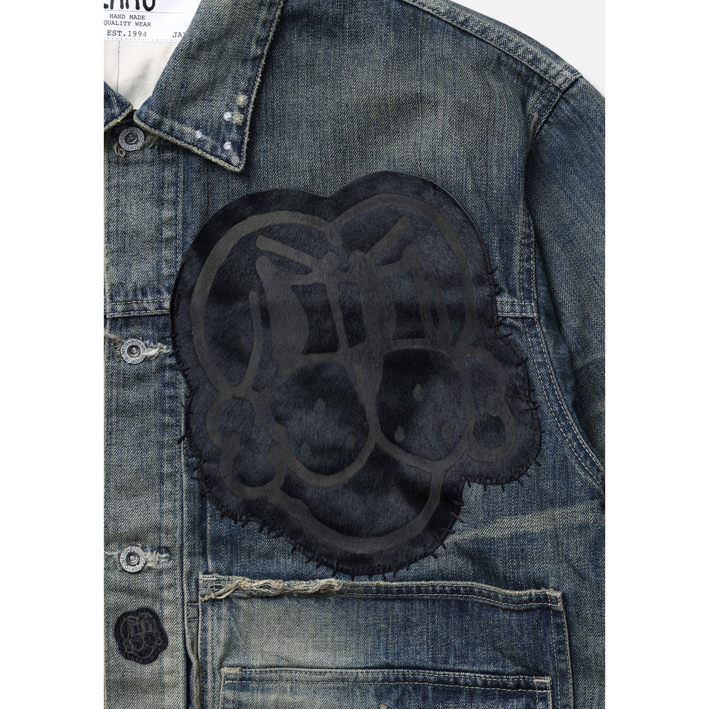 NH x CHITO . SAVAGE DENIM TYPE-1 JACKET MOD / INDIGO