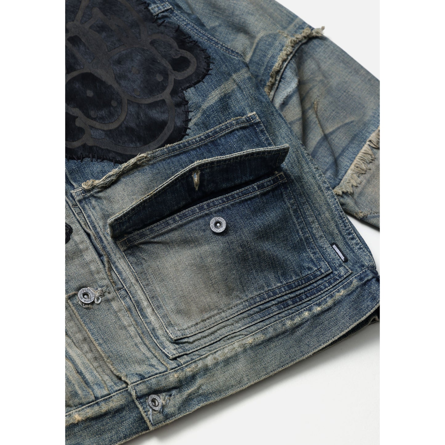 NH x CHITO . SAVAGE DENIM TYPE-1 JACKET MOD / INDIGO