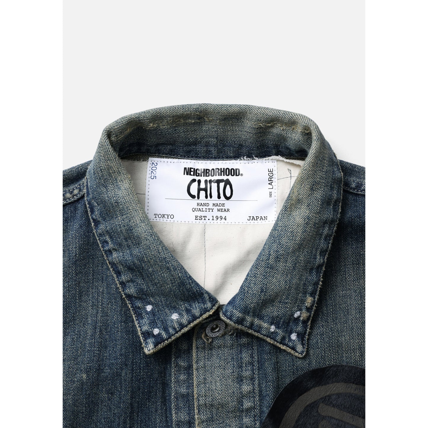 NH x CHITO . SAVAGE DENIM TYPE-1 JACKET MOD / INDIGO