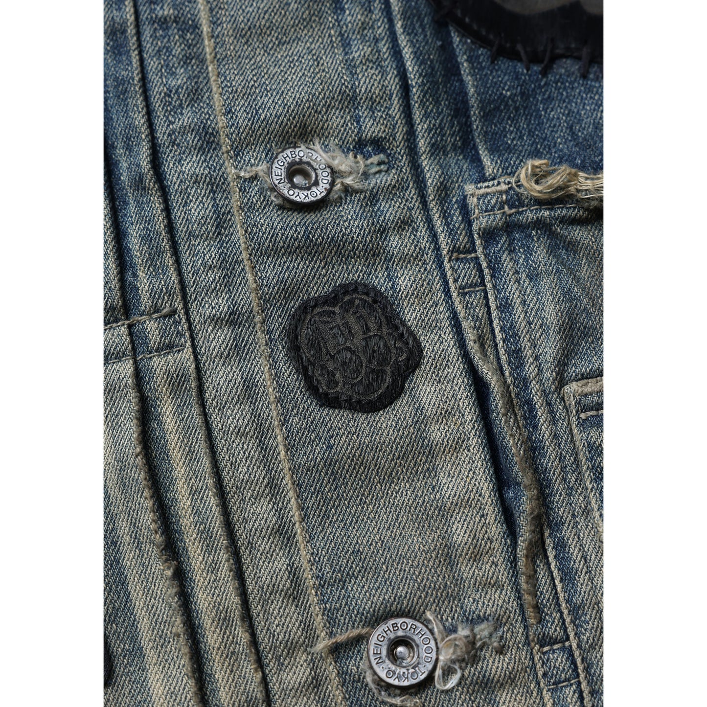 NH x CHITO . SAVAGE DENIM TYPE-1 JACKET MOD / INDIGO