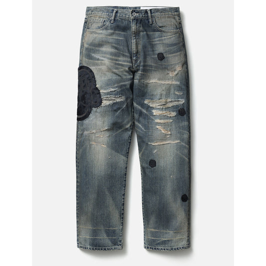NH x CHITO . SAVAGE DENIM DP BASIC PANTS / INDIGO