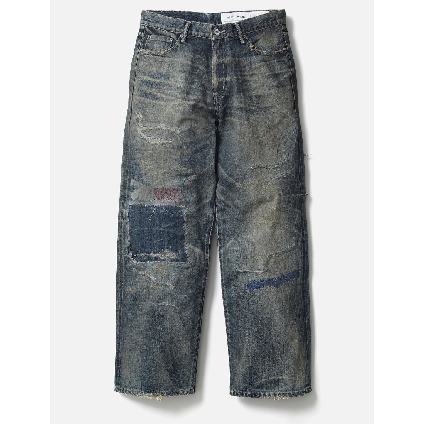 SAVAGE DENIM DP WIDE PANTS / INDIGO