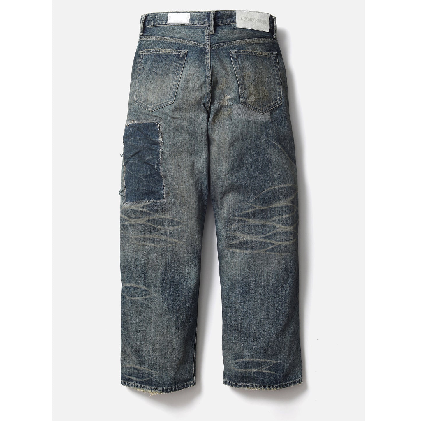 SAVAGE DENIM DP WIDE PANTS / INDIGO