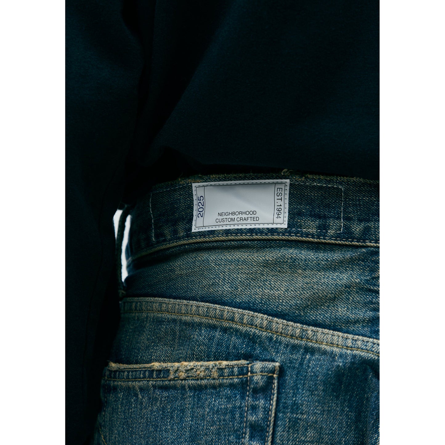 SAVAGE DENIM DP WIDE PANTS / INDIGO