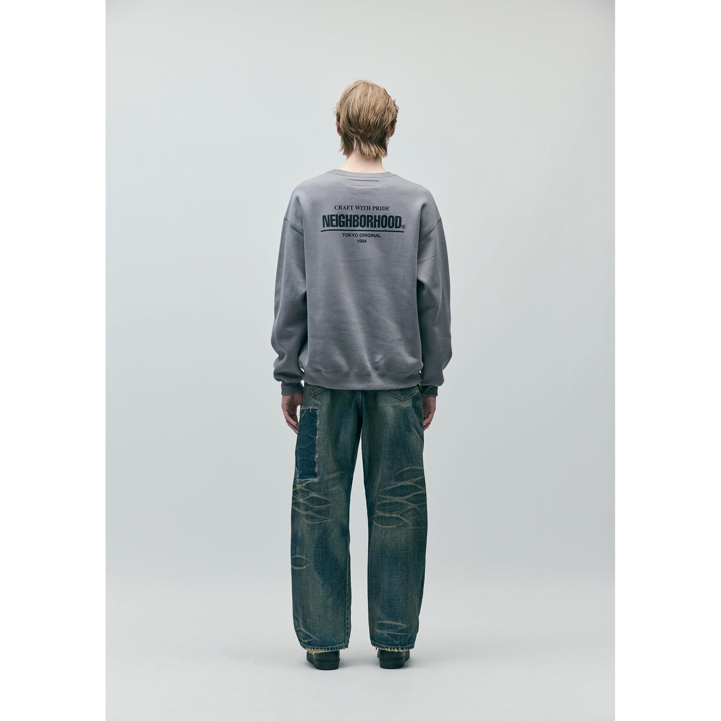 SAVAGE DENIM DP WIDE PANTS / INDIGO