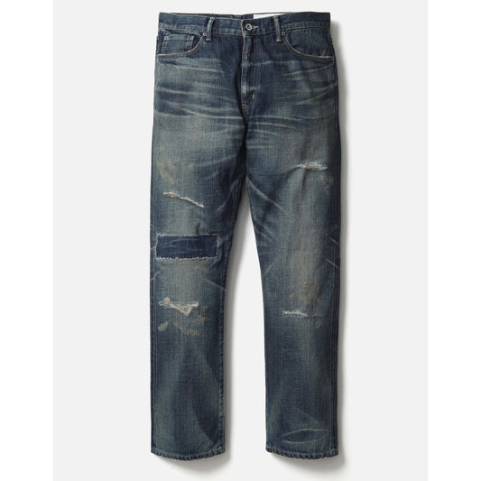 SAVAGE DENIM DP MID PANTS / INDIGO