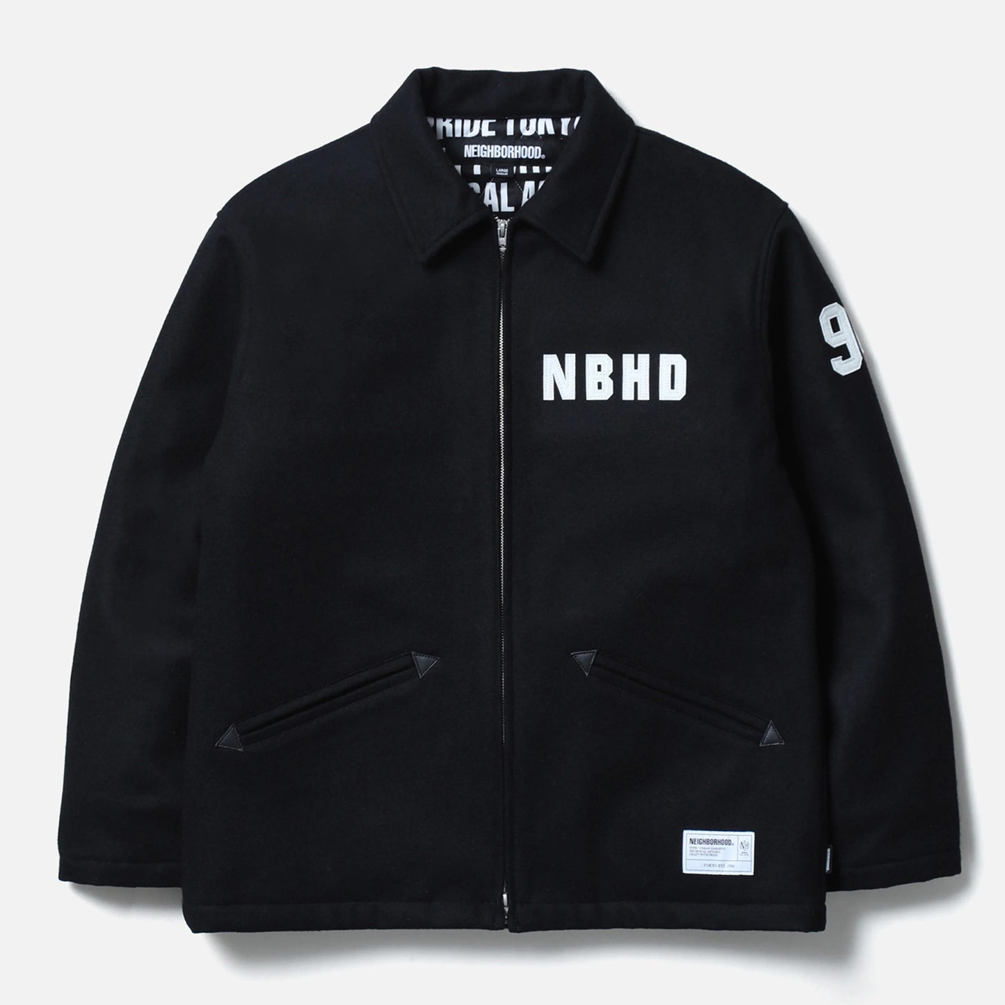 MELTON JACKET / BLACK