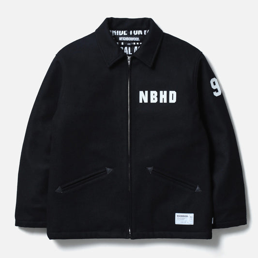 MELTON JACKET / BLACK
