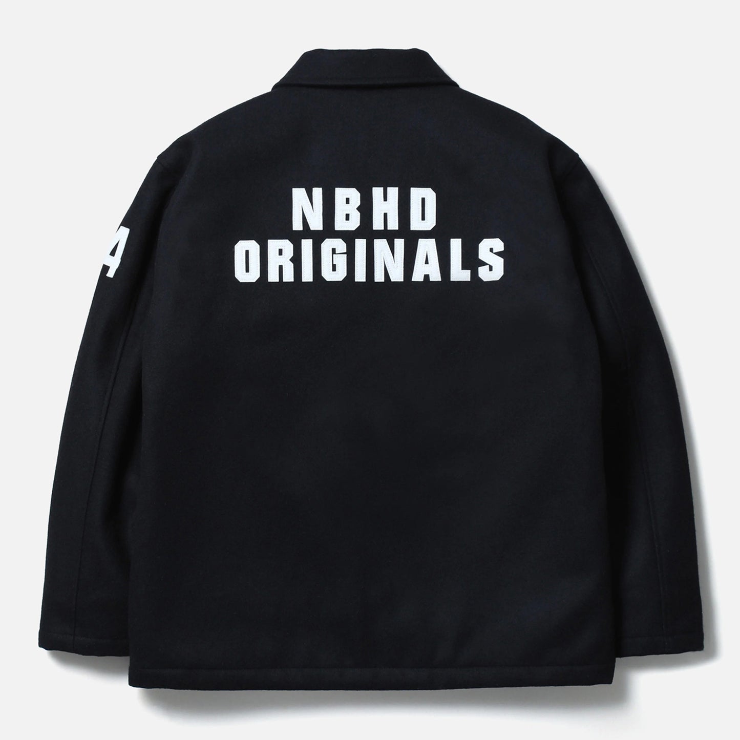 MELTON JACKET / BLACK