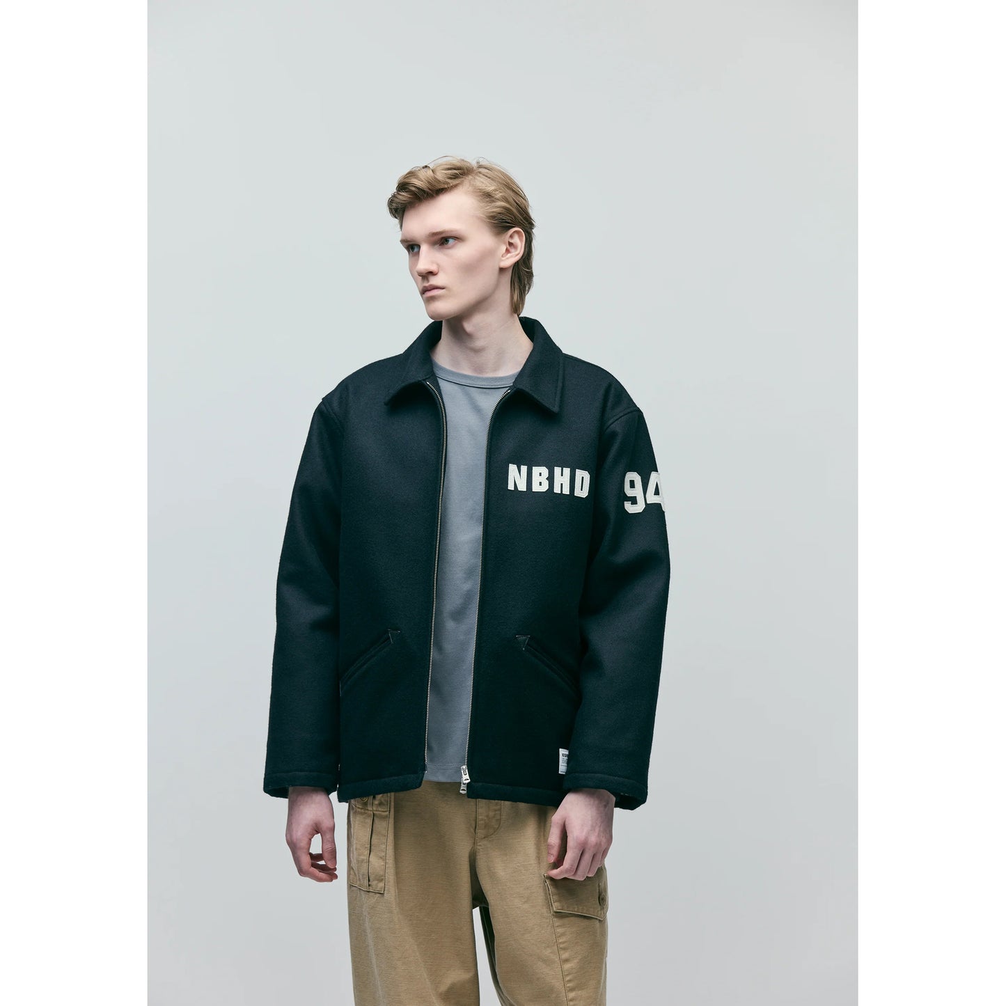 MELTON JACKET / BLACK