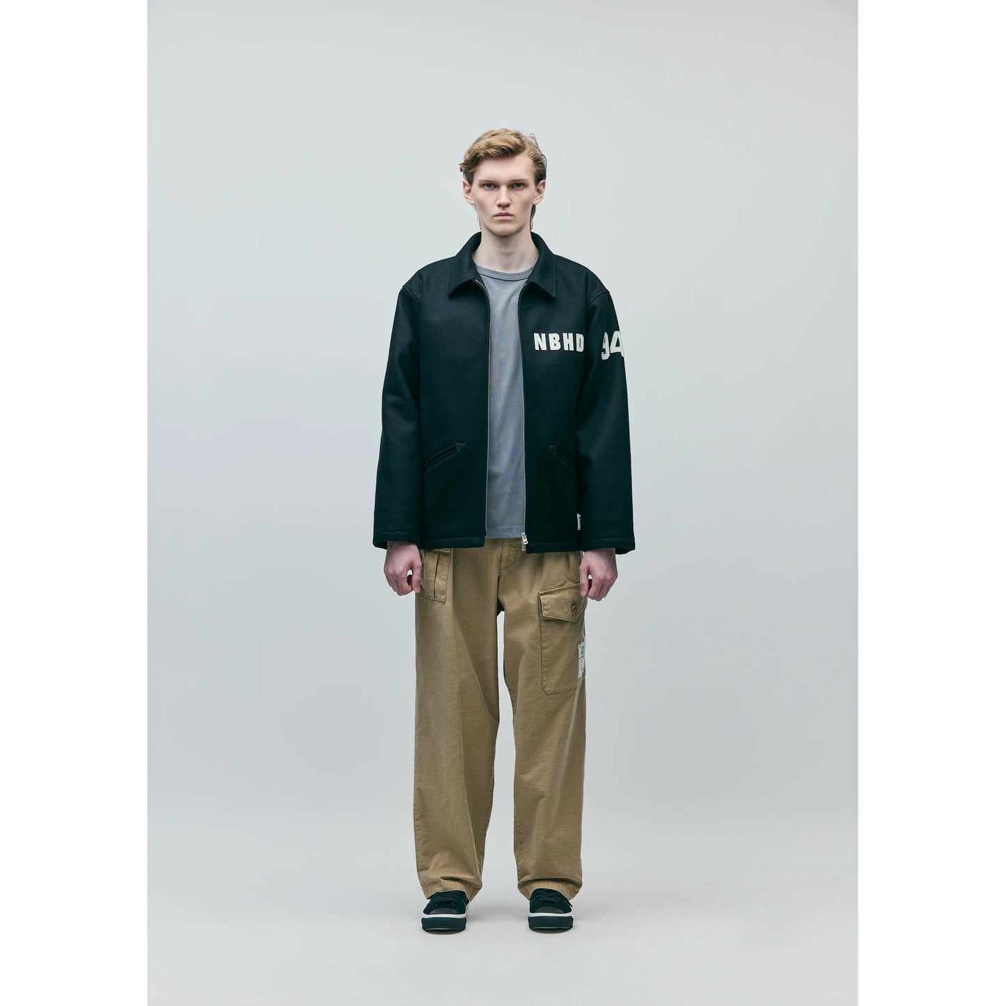 MELTON JACKET / BLACK