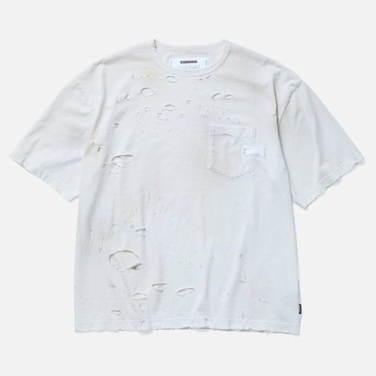 SAVAGE CREWNECK-P SS / OFF WHITE