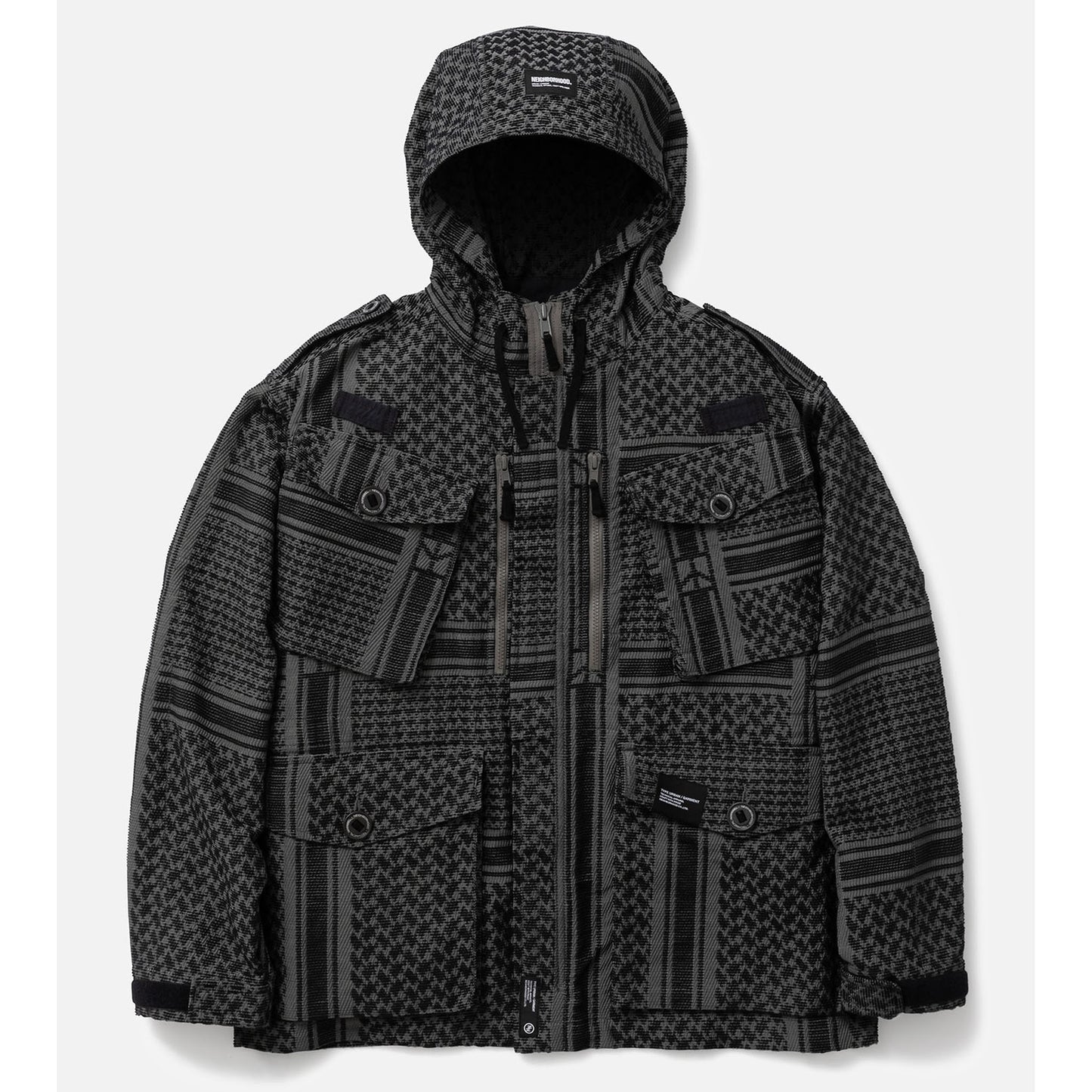 JQ SHEMAGH SMOCK JACKET / BLACK