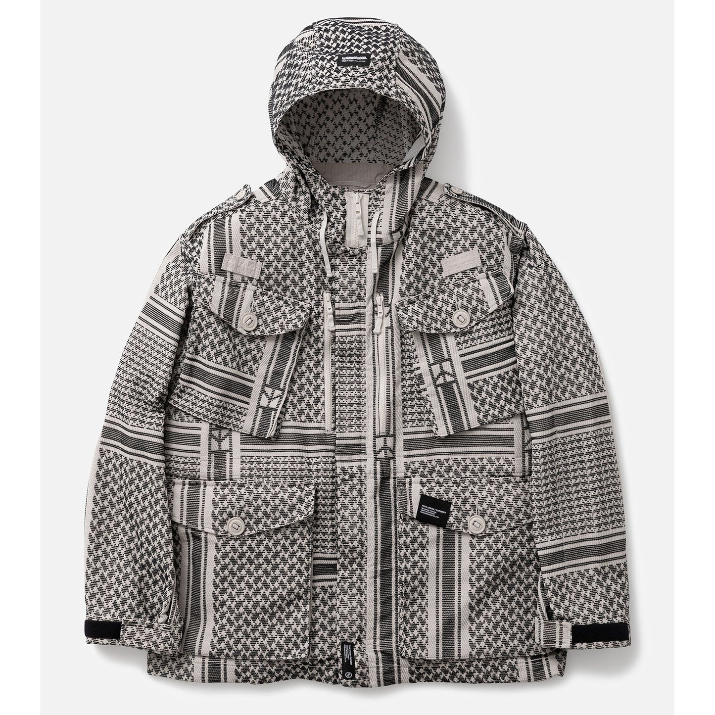 JQ SHEMAGH SMOCK JACKET / WHITE