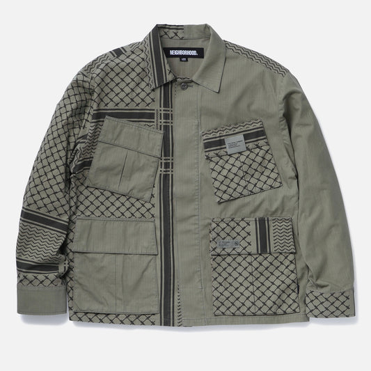 PT SHEMAGH FATIGUE JACKET / OLIVE DRAB