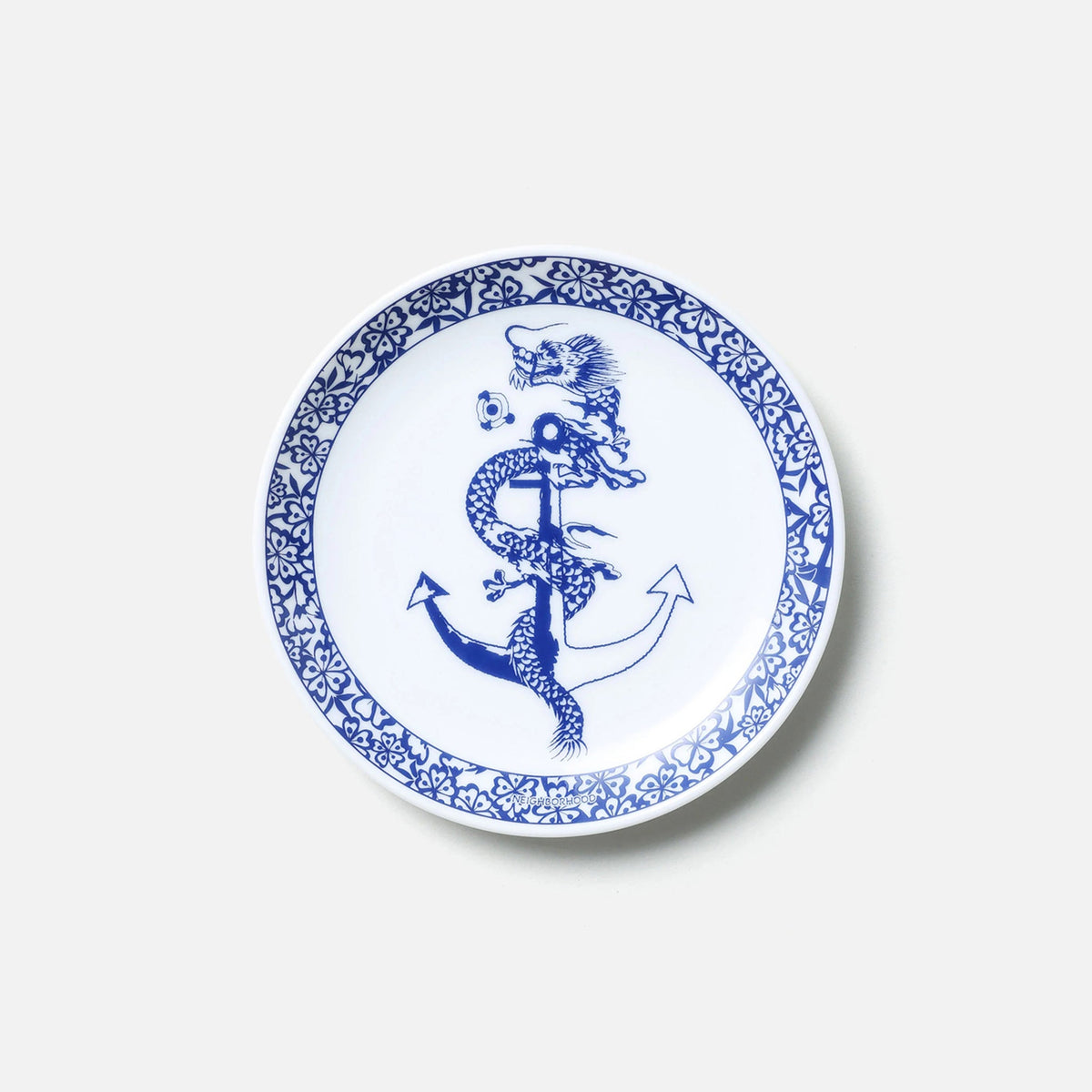 SOUVENIR SMALL PLATE / BLUE
