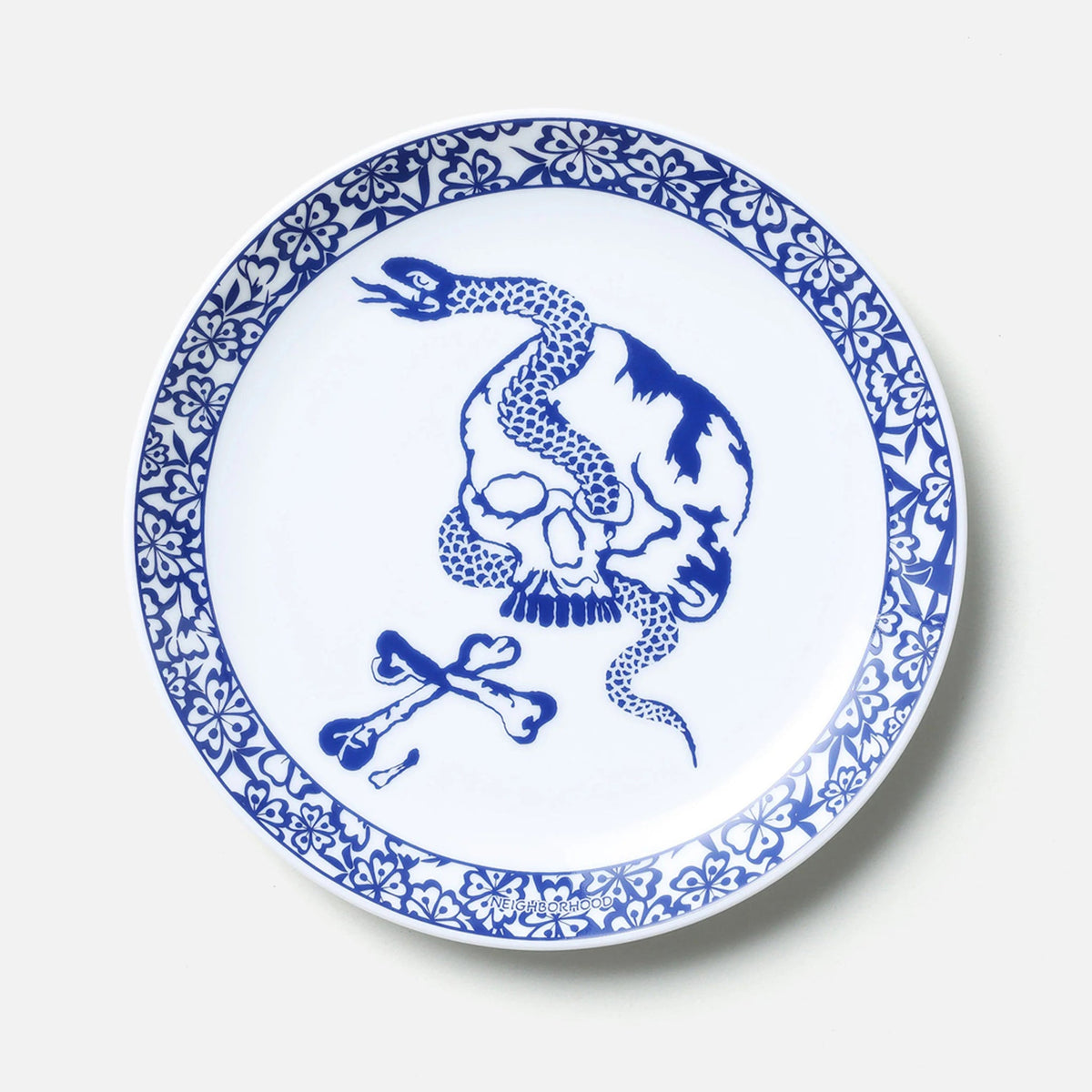 SOUVENIR MEDIUM PLATE / BLUE