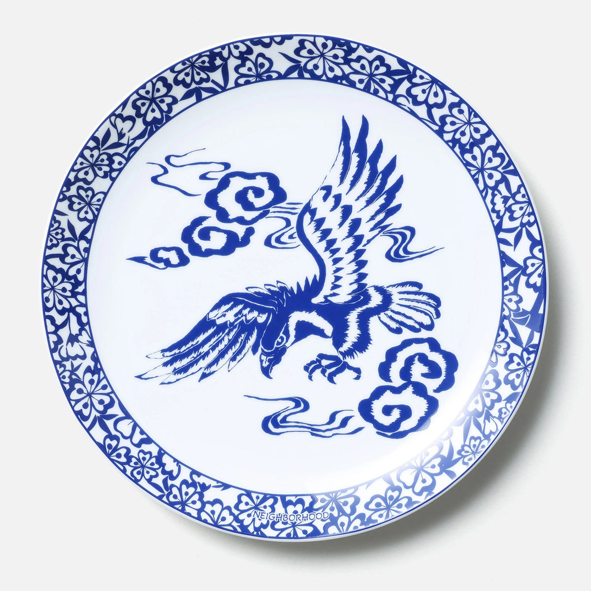 SOUVENIR LARGE PLATE / BLUE