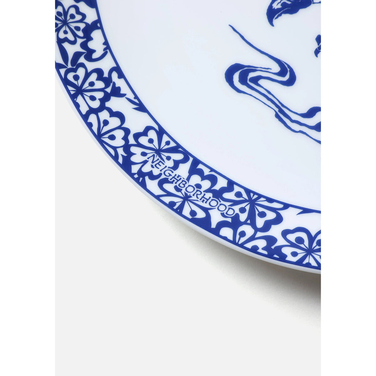 SOUVENIR LARGE PLATE / BLUE