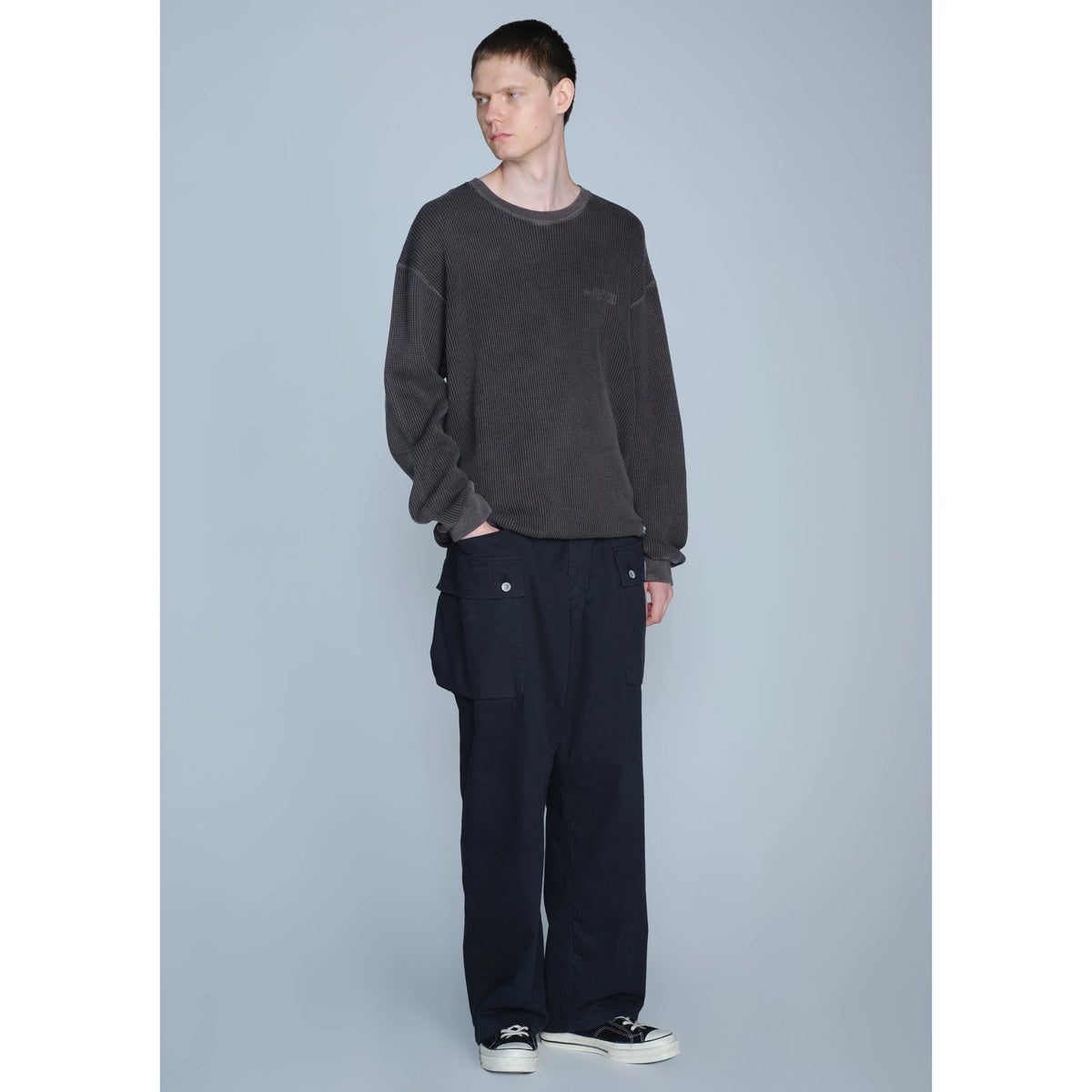 HBT CARGO PANTS / BLACK