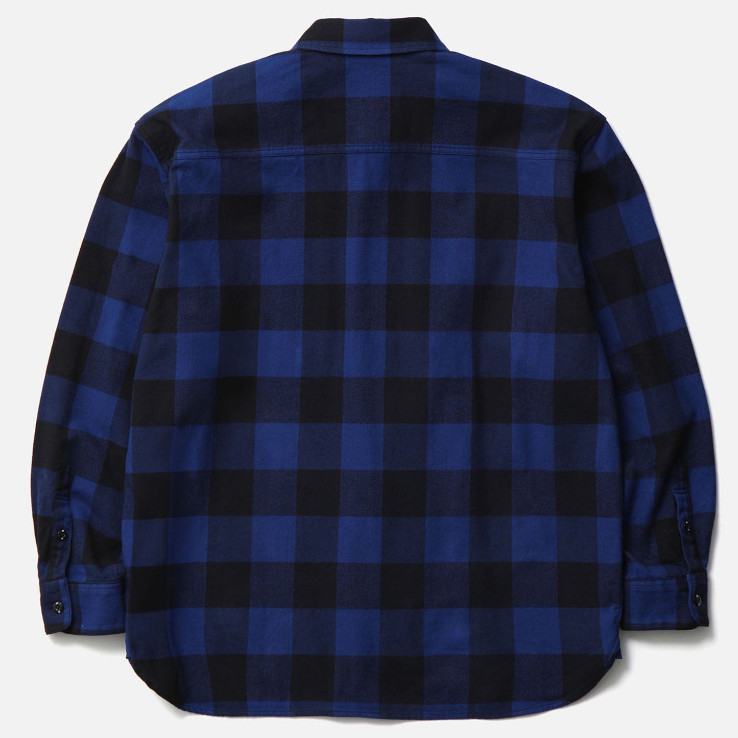 BUFFALO CHECK SHIRT LS / BLUE