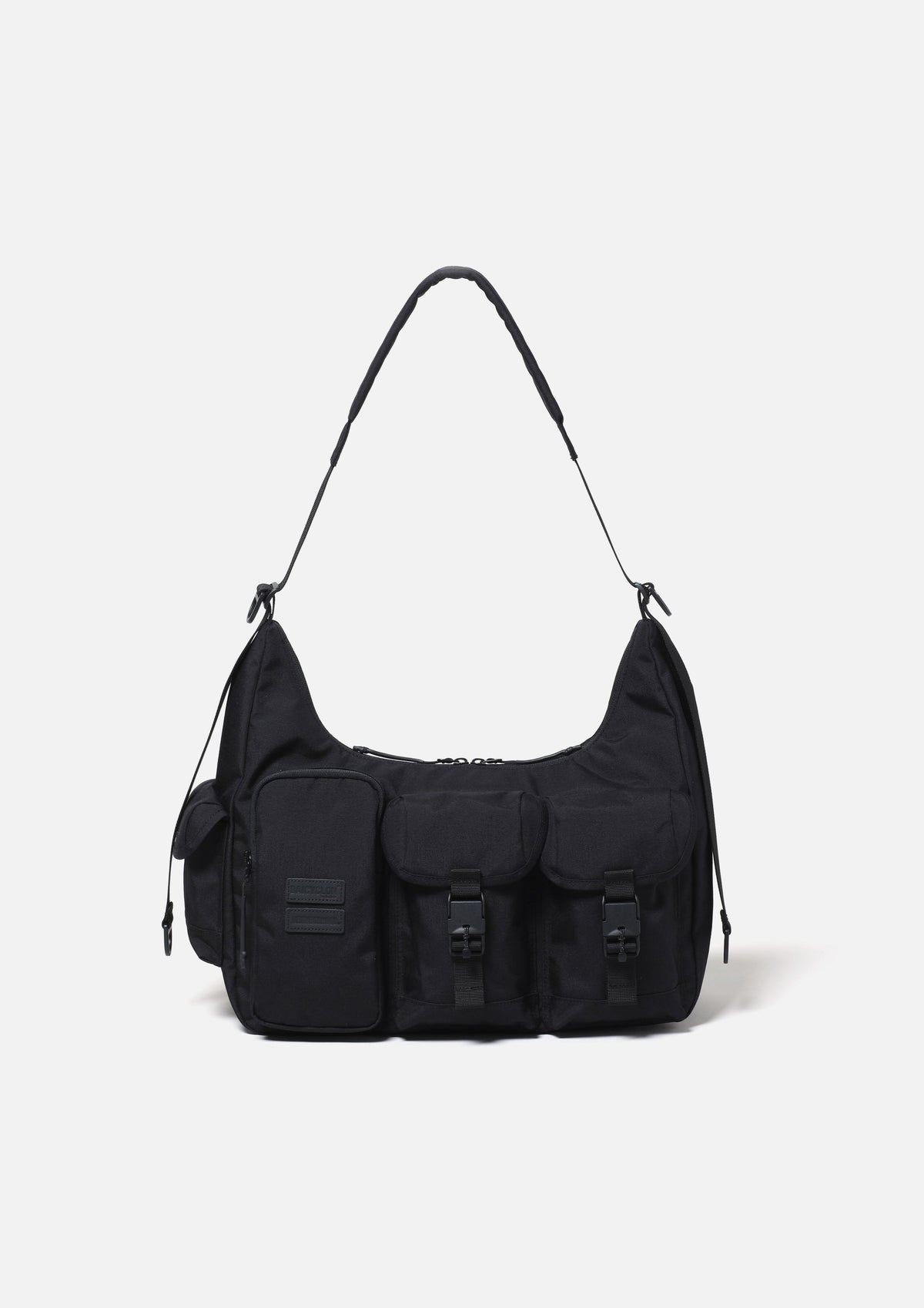 NH X BAICYCLON . MULTI POCKETS SHOULDER BAG / BLACK