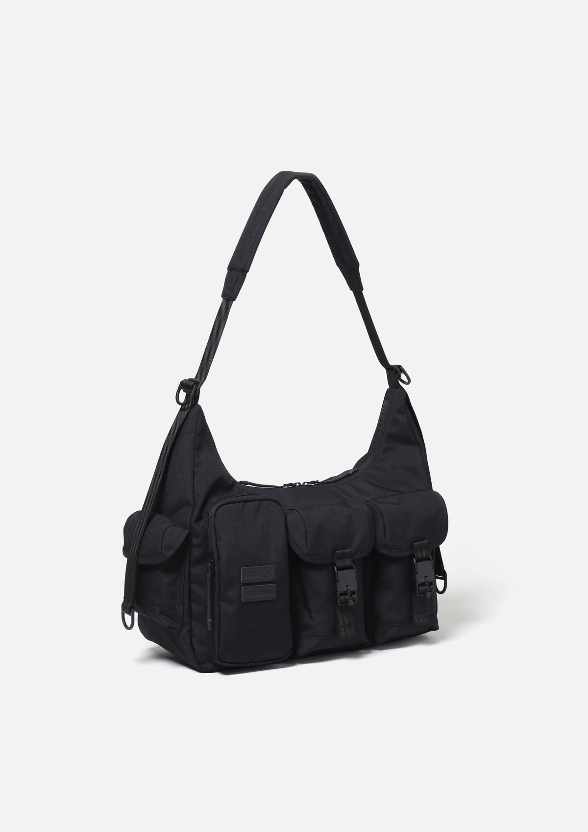 NH X BAICYCLON . MULTI POCKETS SHOULDER BAG / BLACK