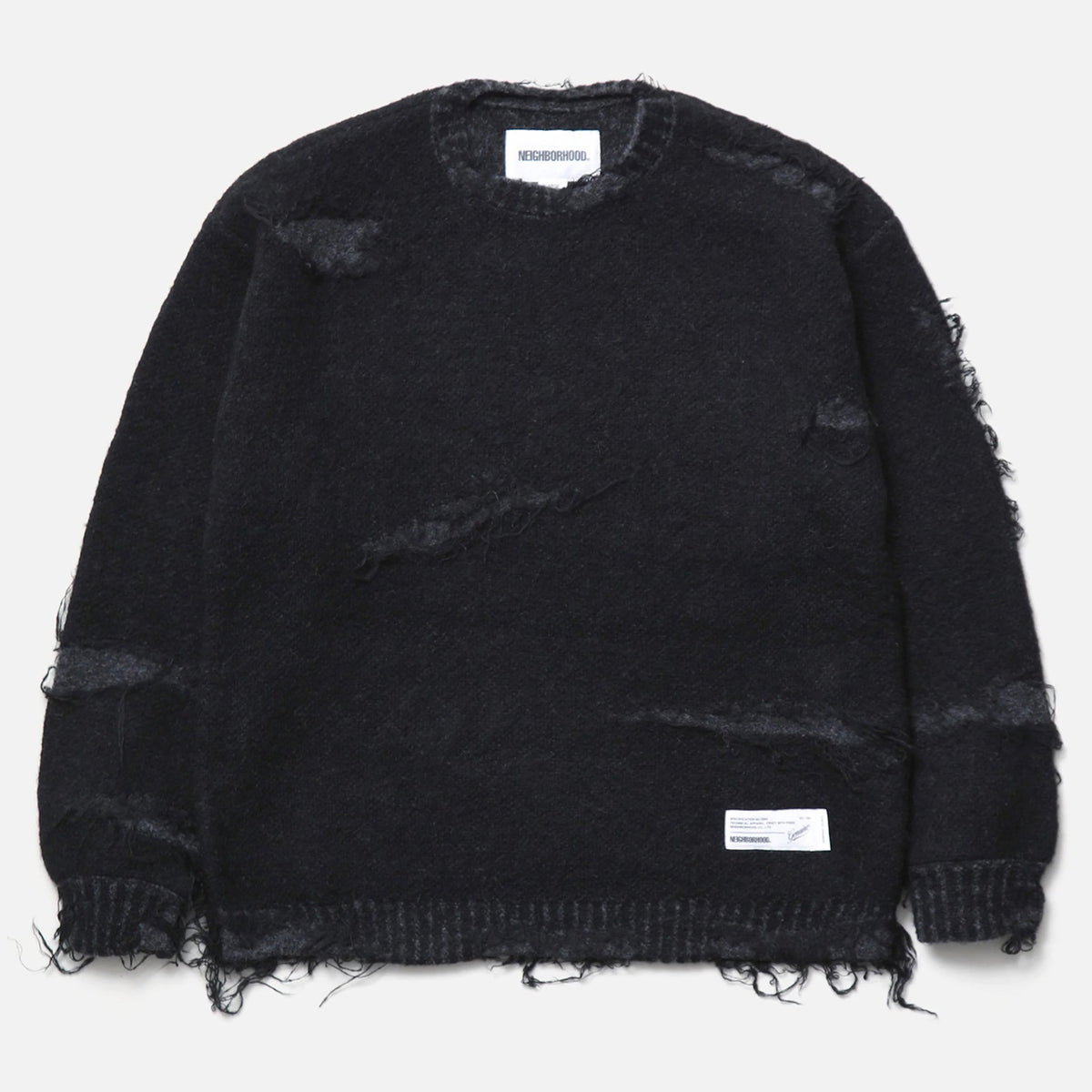 SAVAGE CREWNECK SWEATER / BLACK