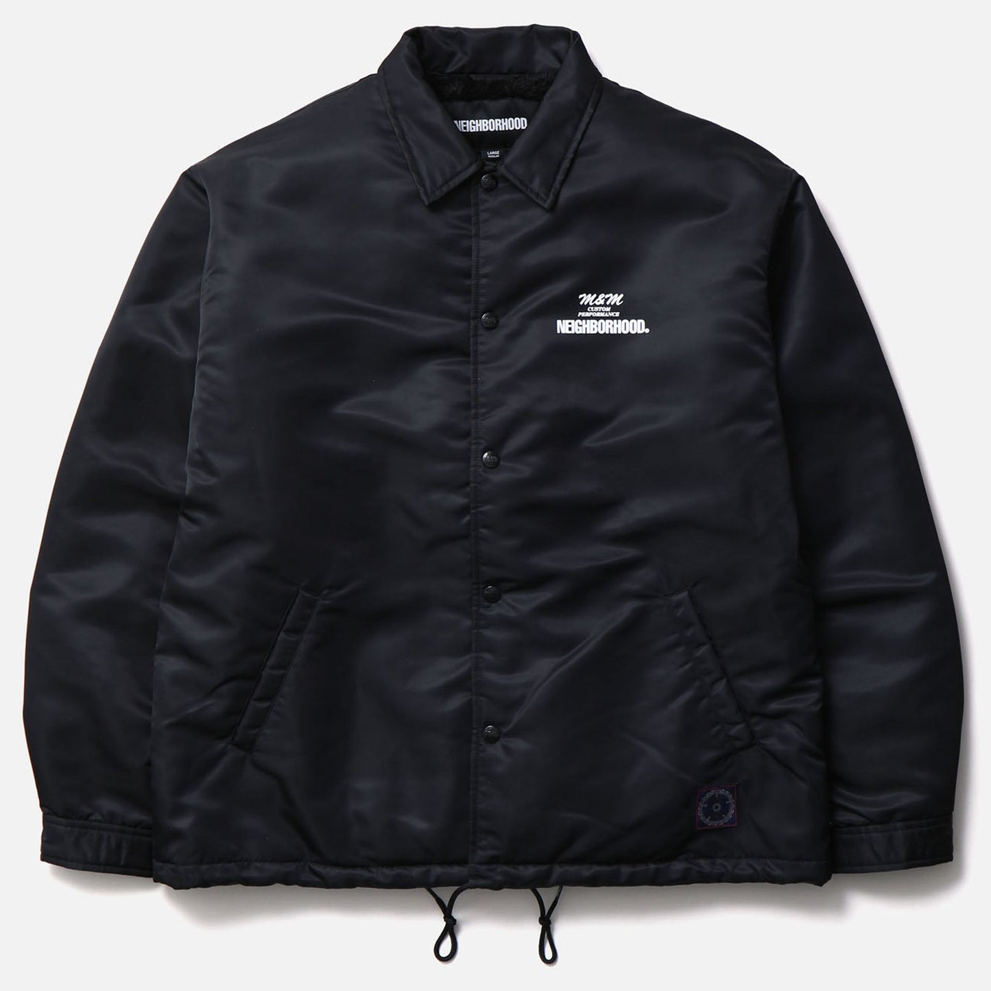 NH X M&M . WINDBREAKER JACKET / BLACK