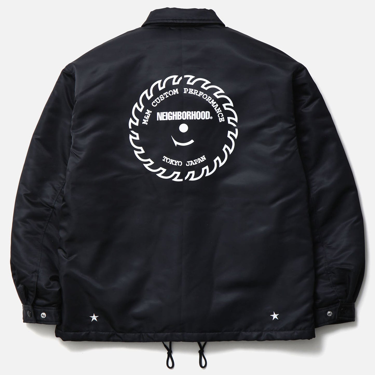 NH X M&M . WINDBREAKER JACKET / BLACK