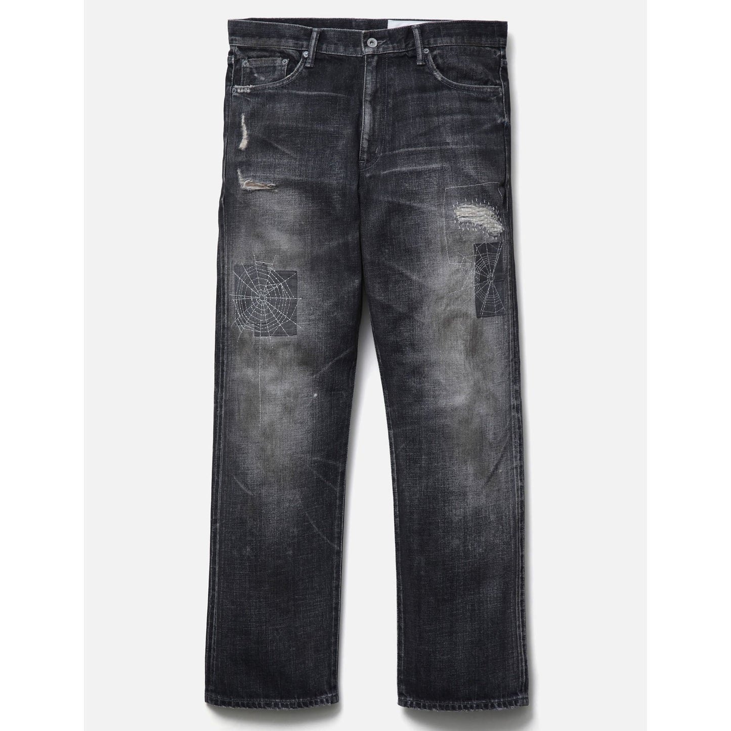 SAVAGE DENIM DP BASIC PANTS / BLACK