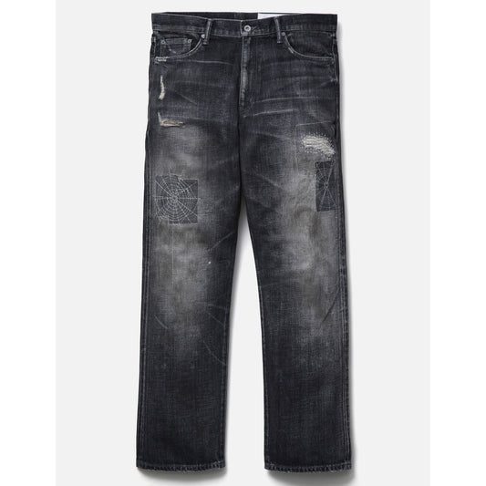 SAVAGE DENIM DP BASIC PANTS / BLACK