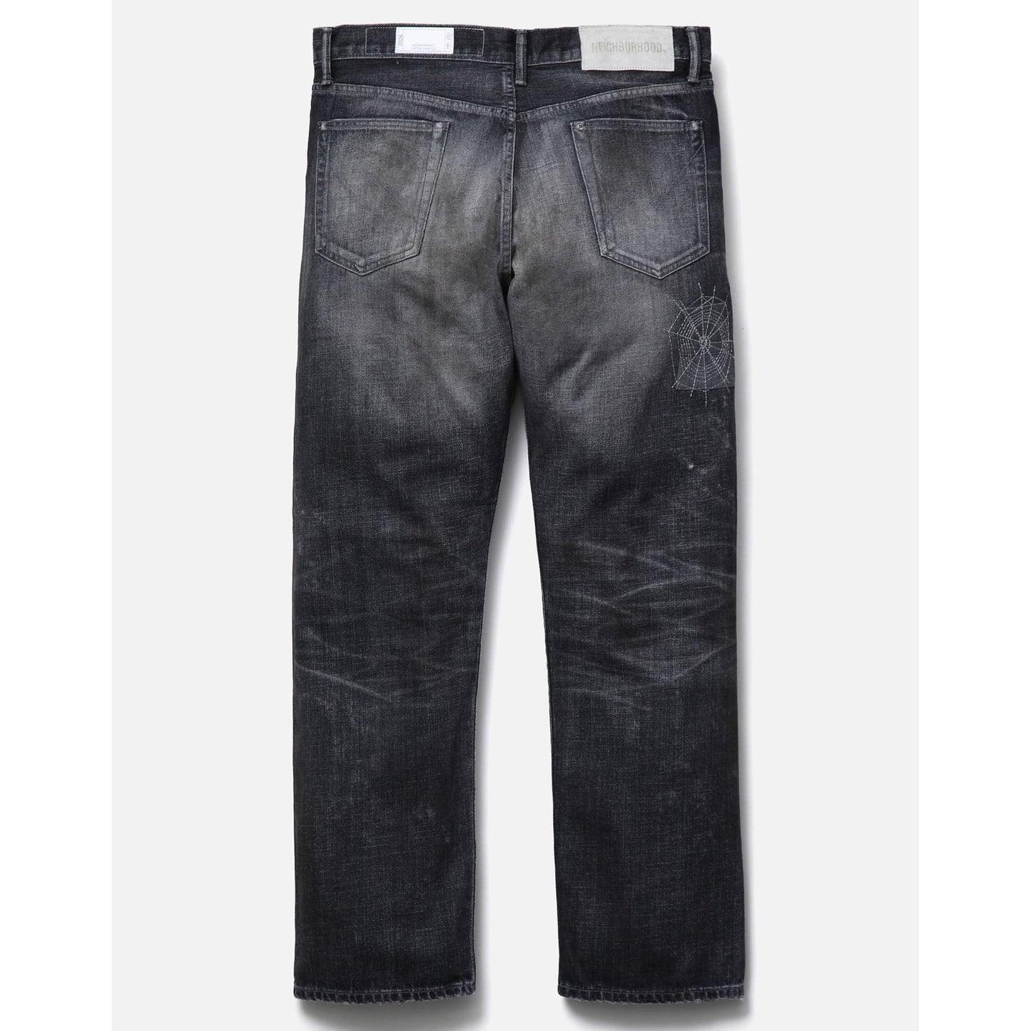 SAVAGE DENIM DP BASIC PANTS / BLACK