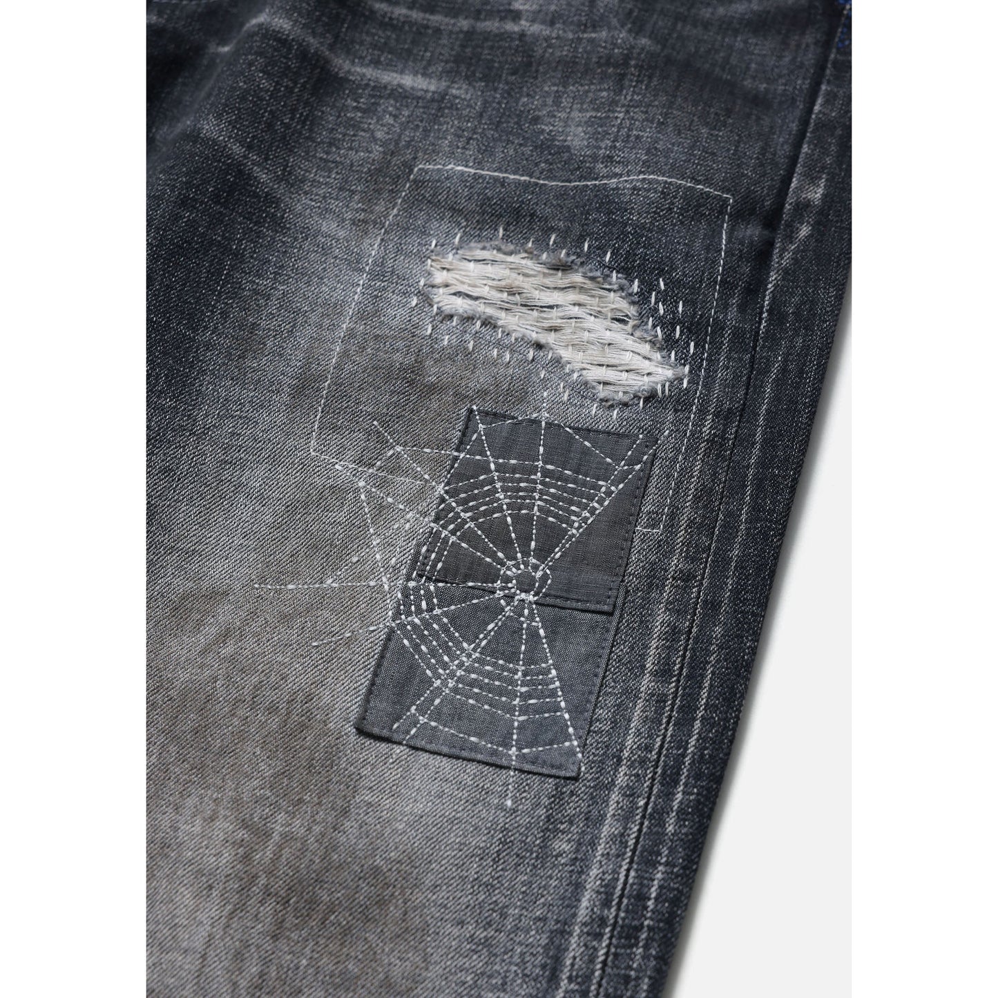 SAVAGE DENIM DP BASIC PANTS / BLACK