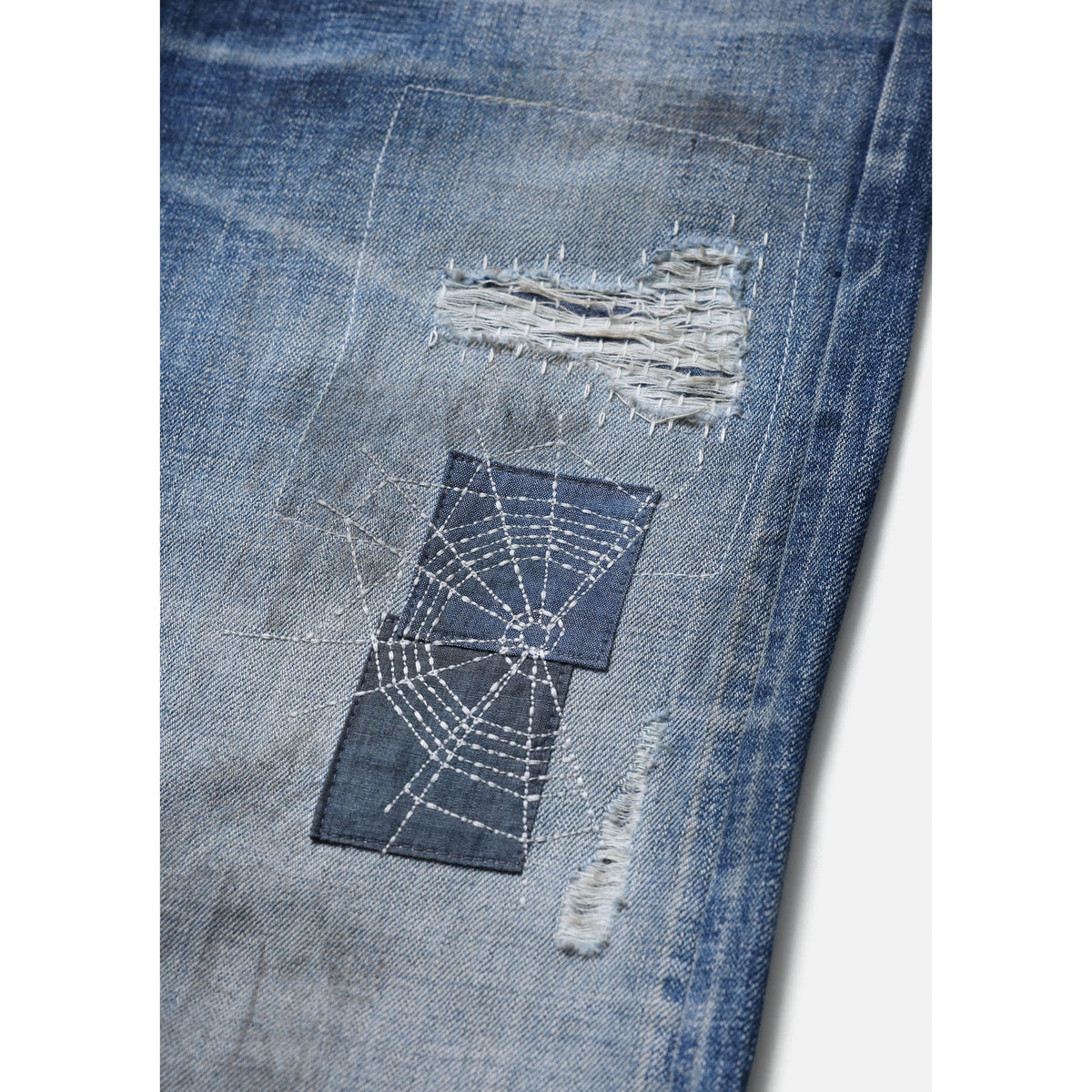 SAVAGE DENIM DP MID PANTS / INDIGO