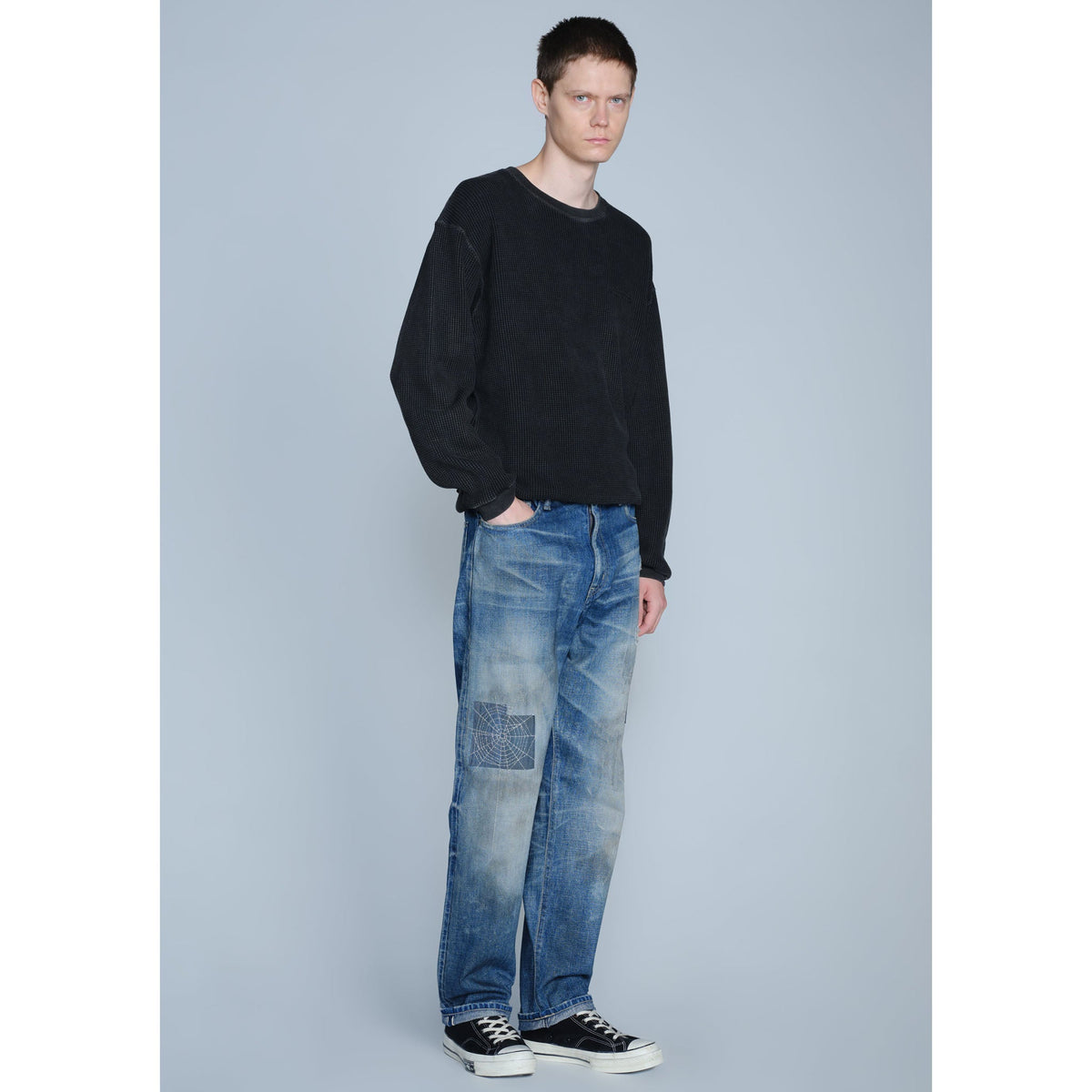 SAVAGE DENIM DP MID PANTS / INDIGO