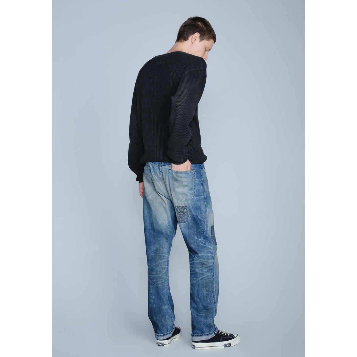 SAVAGE DENIM DP MID PANTS / INDIGO