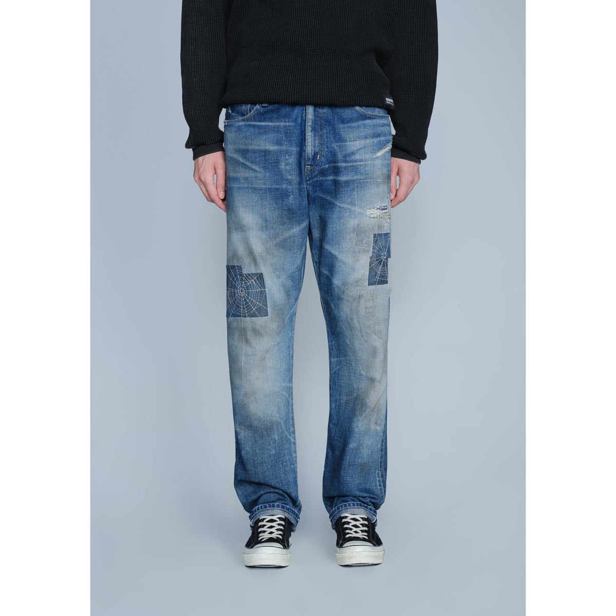 SAVAGE DENIM DP MID PANTS / INDIGO