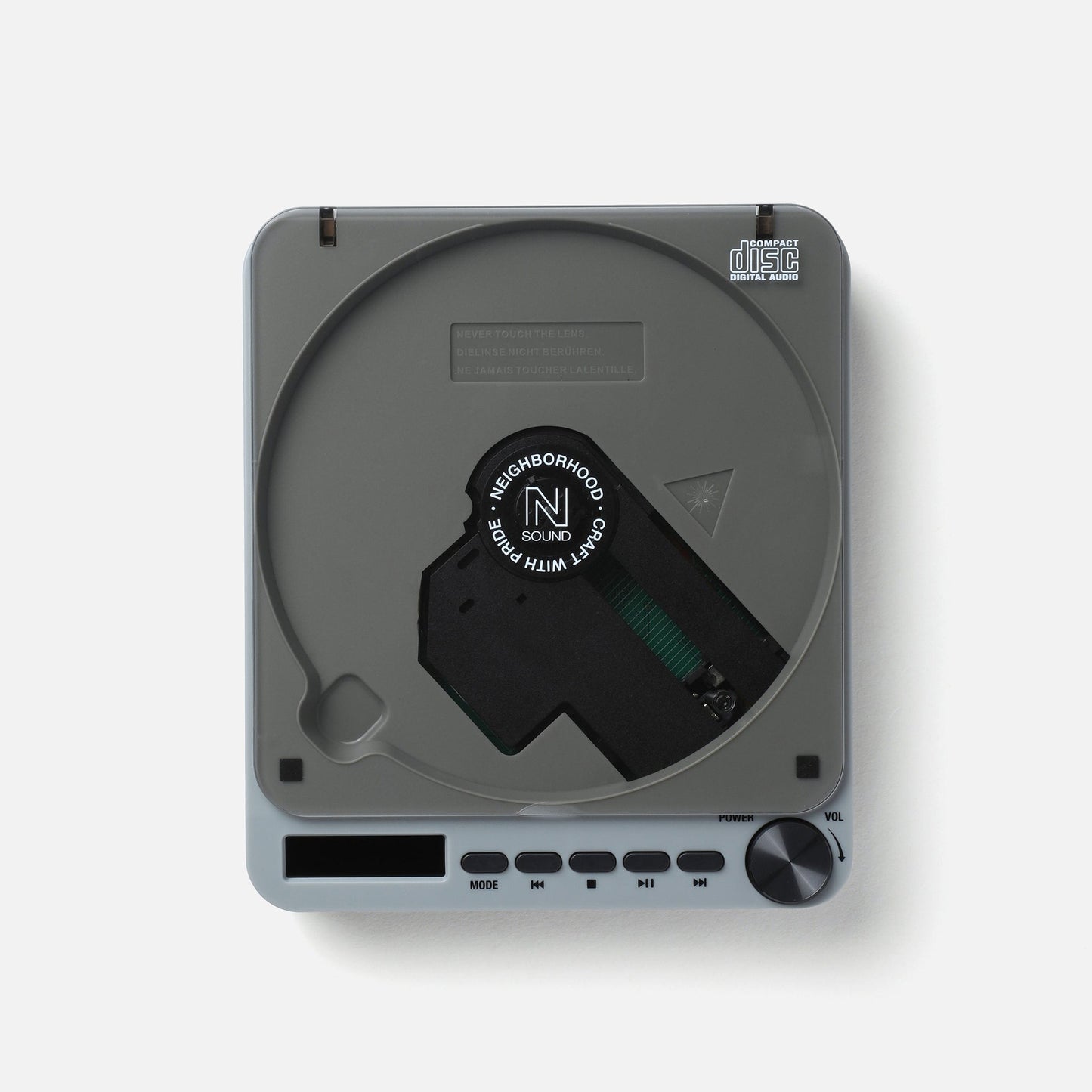 PORTABLE CD PLAYER / GRAY