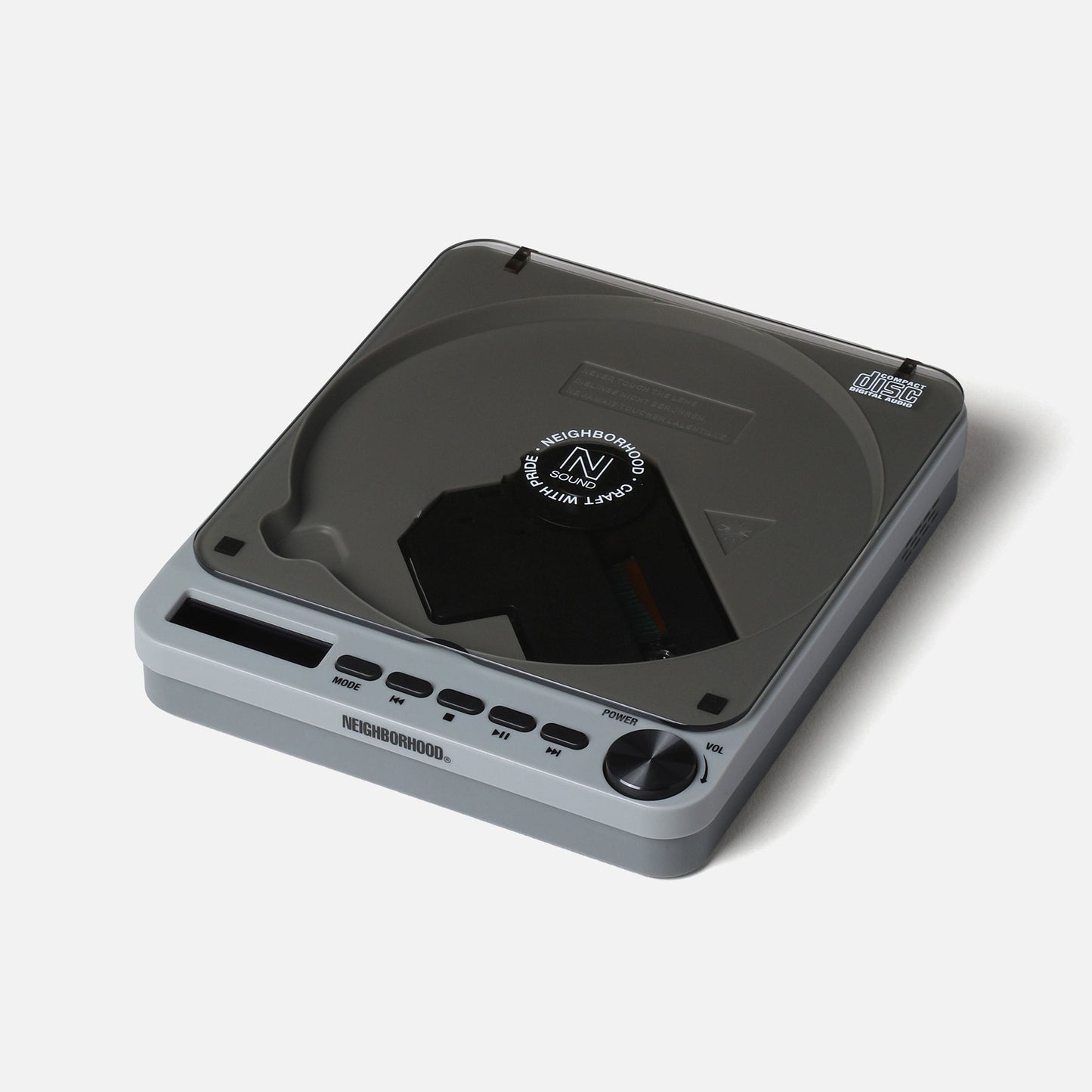 PORTABLE CD PLAYER / GRAY