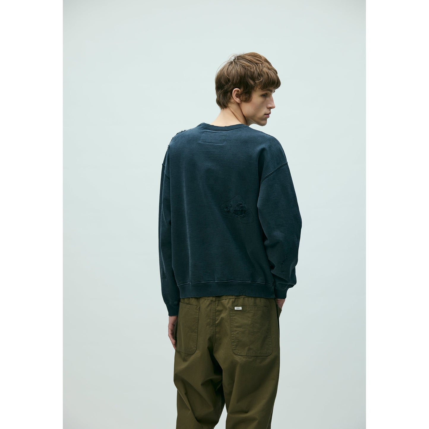 SAVAGE SWEAT SHIRT LS / BLACK
