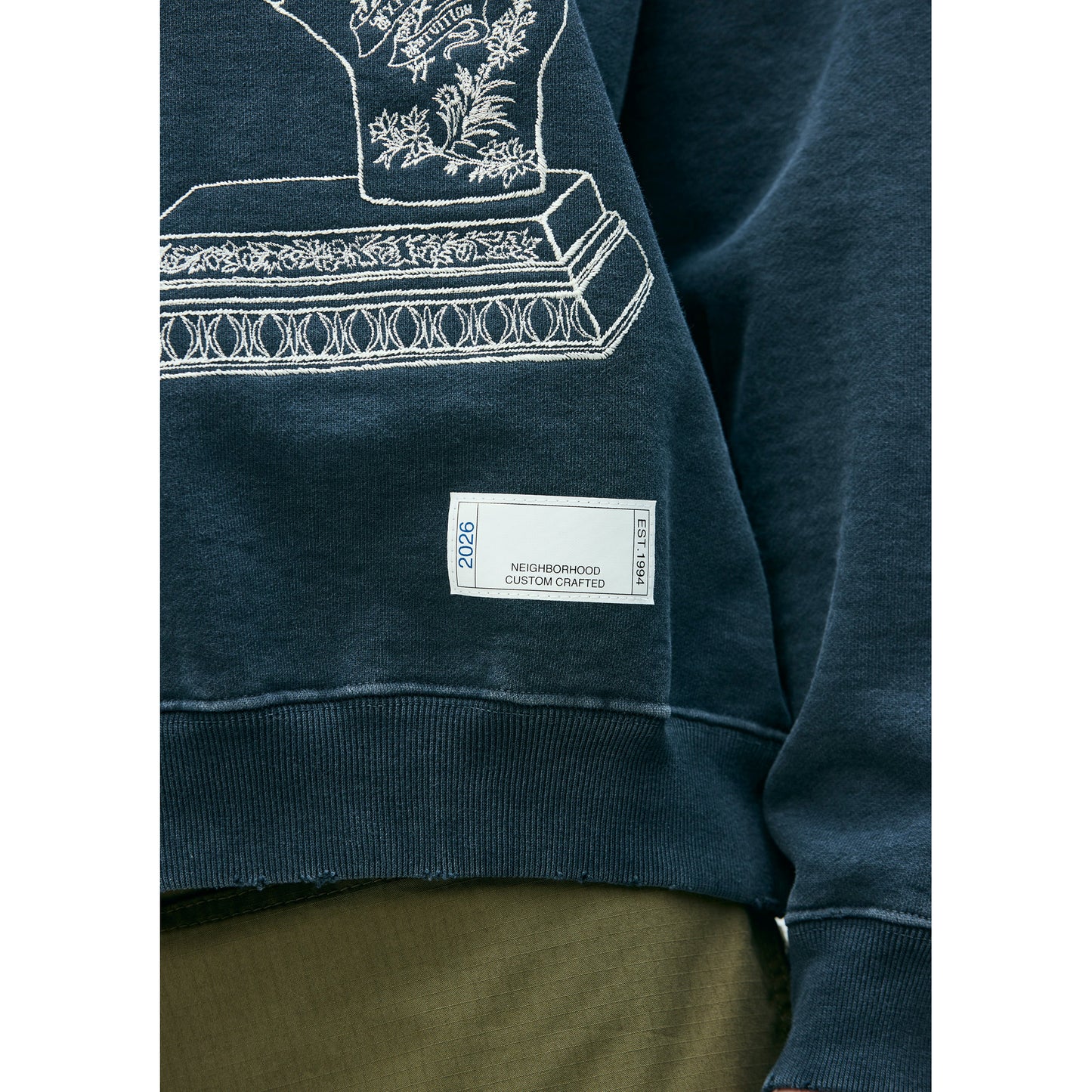 SAVAGE SWEAT SHIRT LS / BLACK