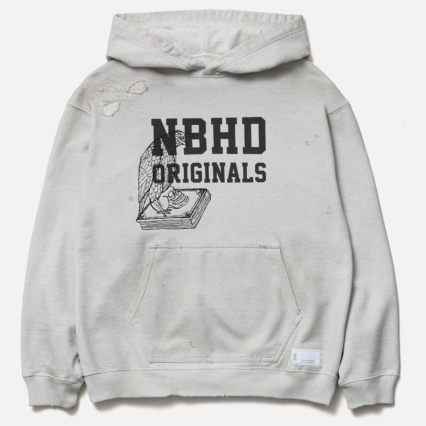 SAVAGE SWEAT HOODIE LS / OATMEAL