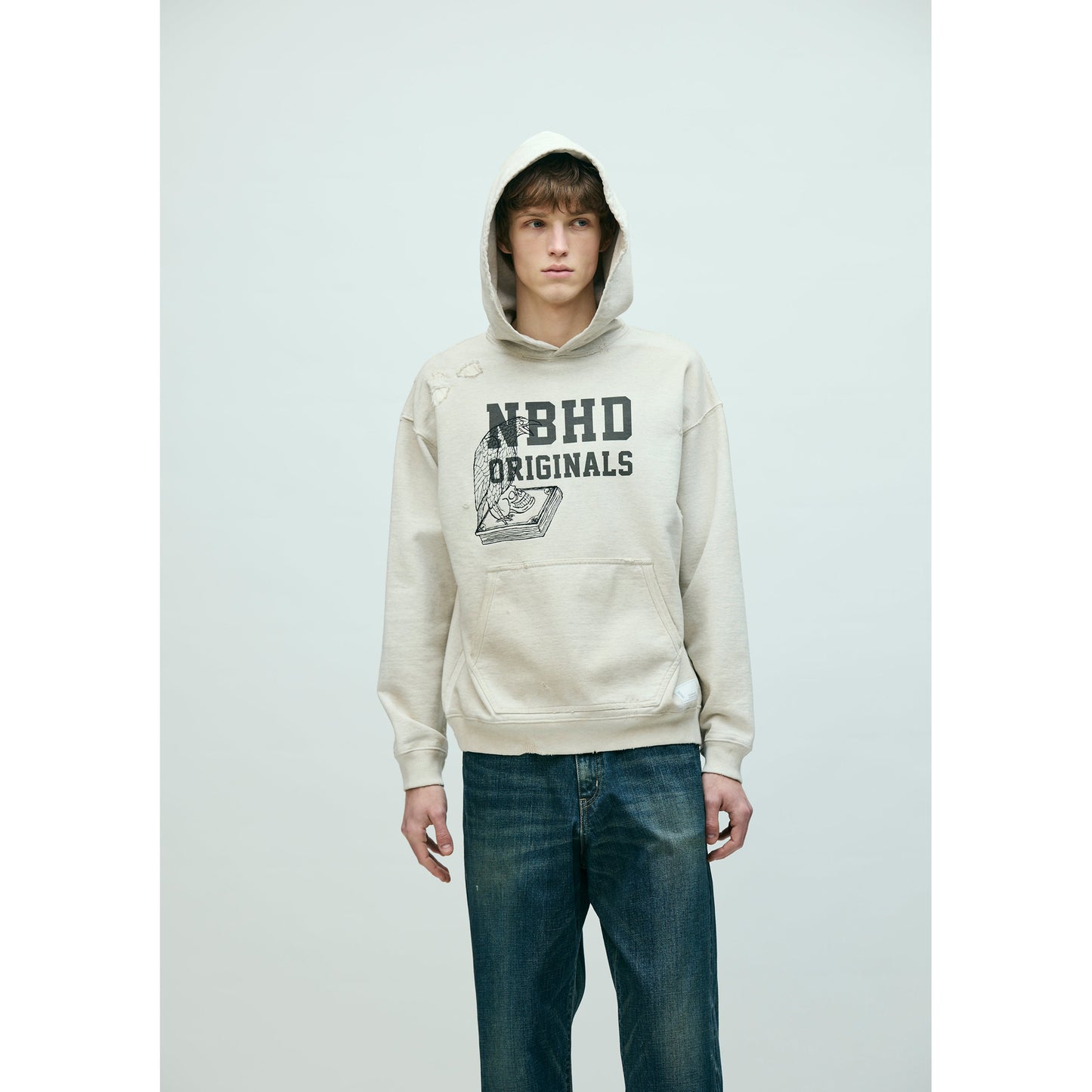 SAVAGE SWEAT HOODIE LS / OATMEAL